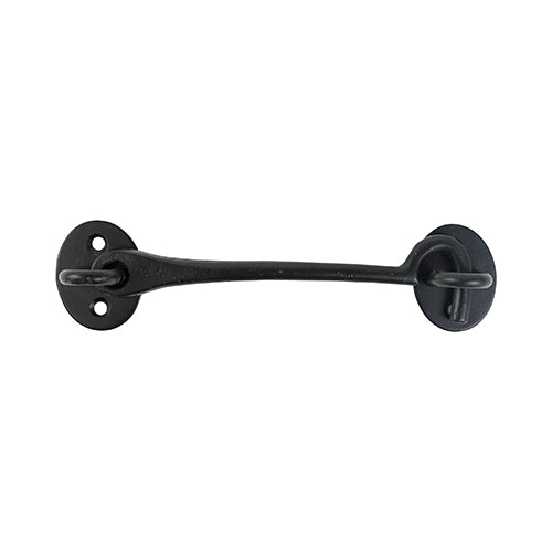Cabin Hook Cast Iron Black - 6" | TIMbag