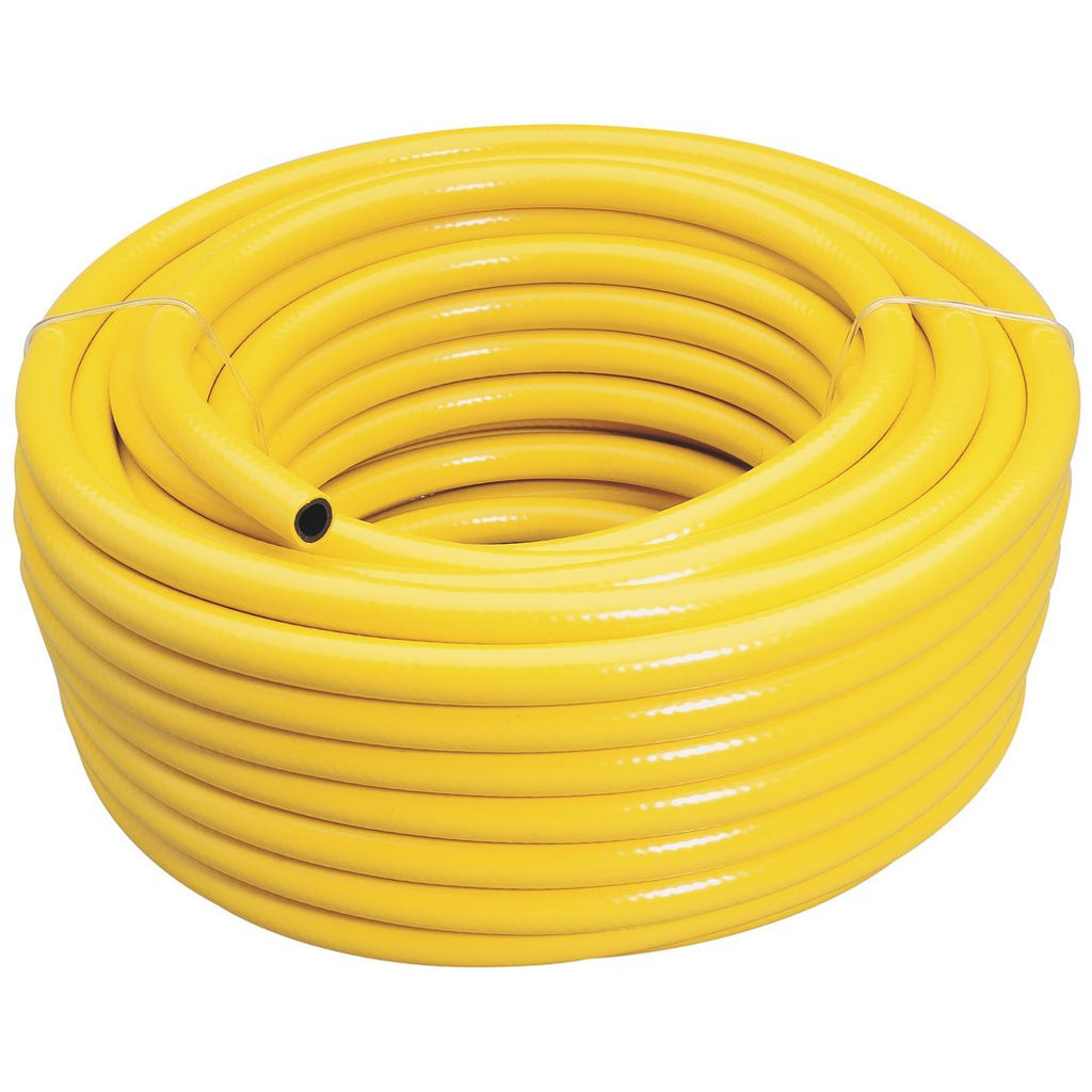 Draper Reinforced Watering Hose, 12mm Bore, 30m, Yellow