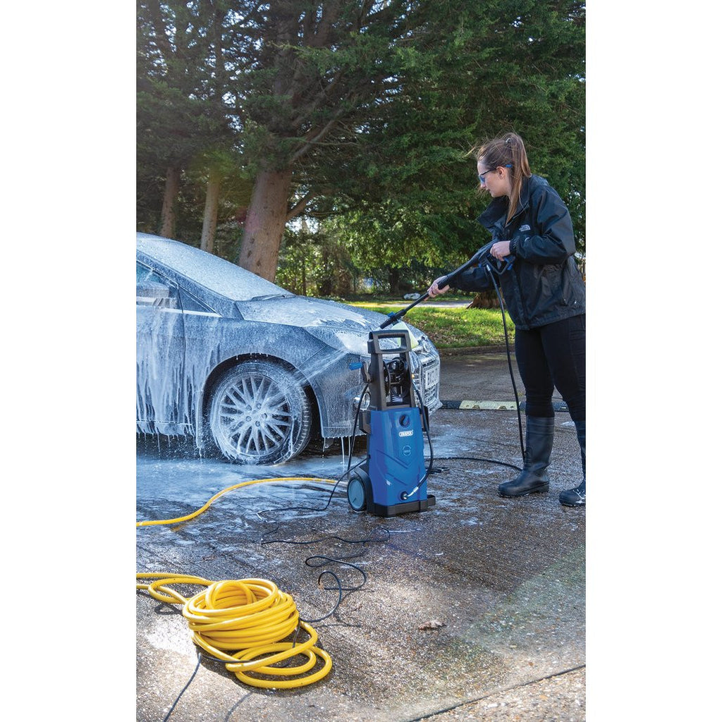 Draper Reinforced Watering Hose, 12mm Bore, 30m, Yellow