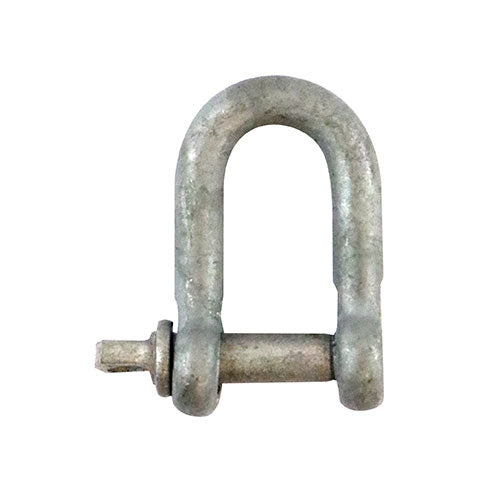 Dee Shackles - Hot Dipped Galvanised - Shackle Dia. mm 5 - Bag of 20