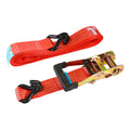 Timco Heavy Duty Ratchet Strap with J Hook - 5m x 50mm - SWL 2500kg Timco