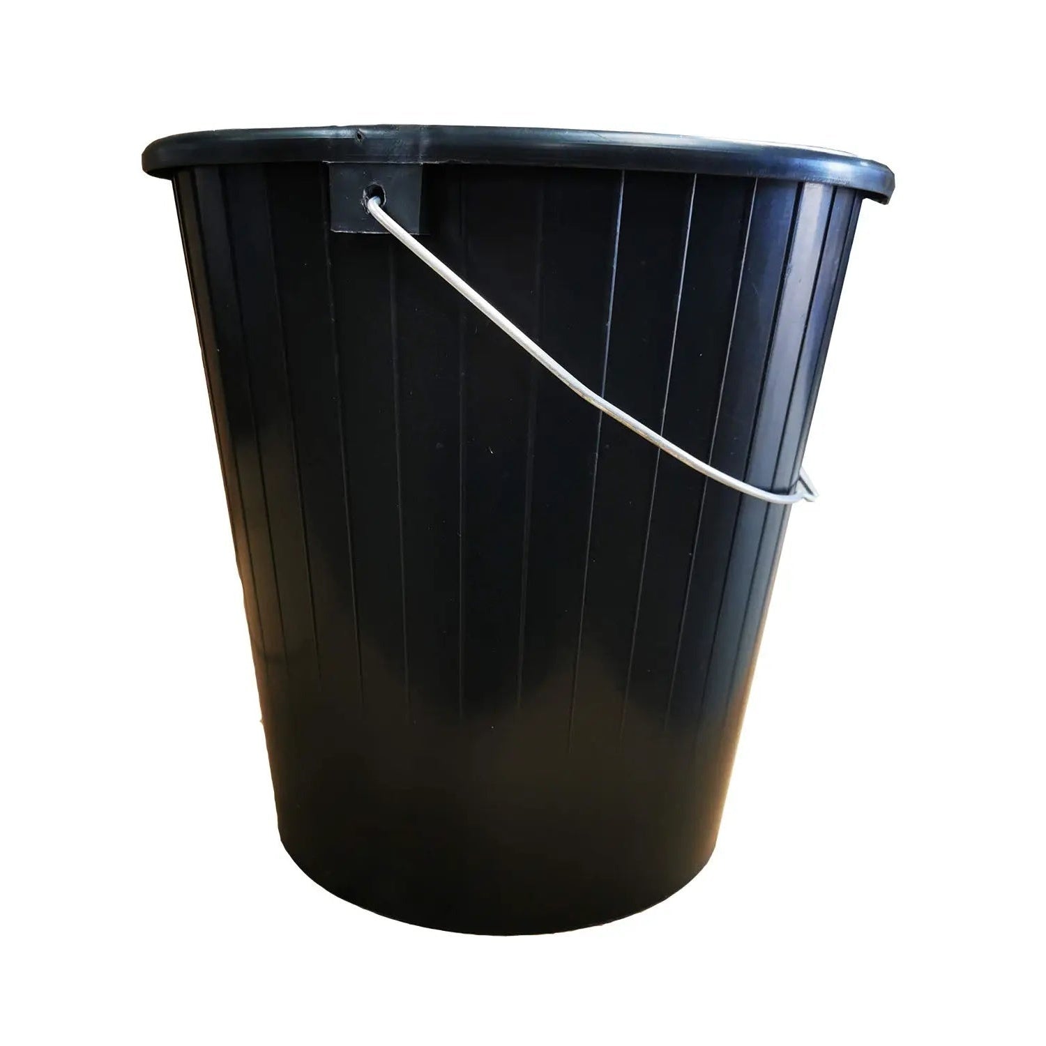 5L c/w Handle Black bucket