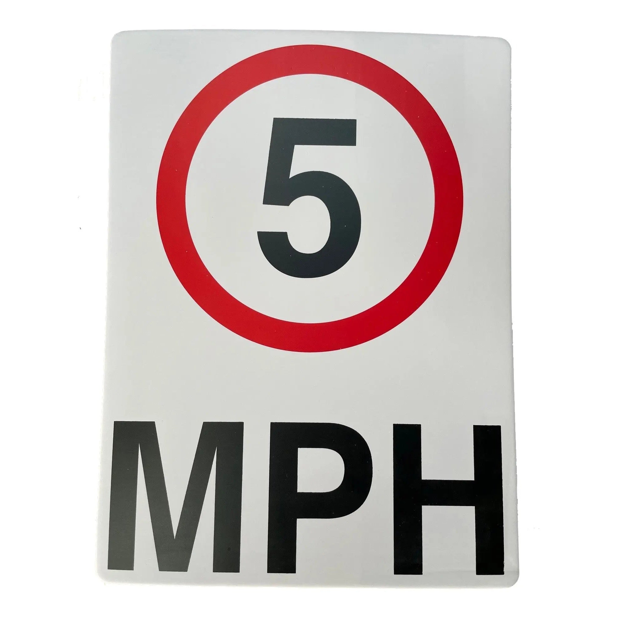 5 mph Sign 400 x 300mm