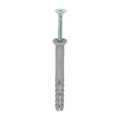 Nylon Hammer Fixing - BZP - 6.0 x 50 | Box of 200
