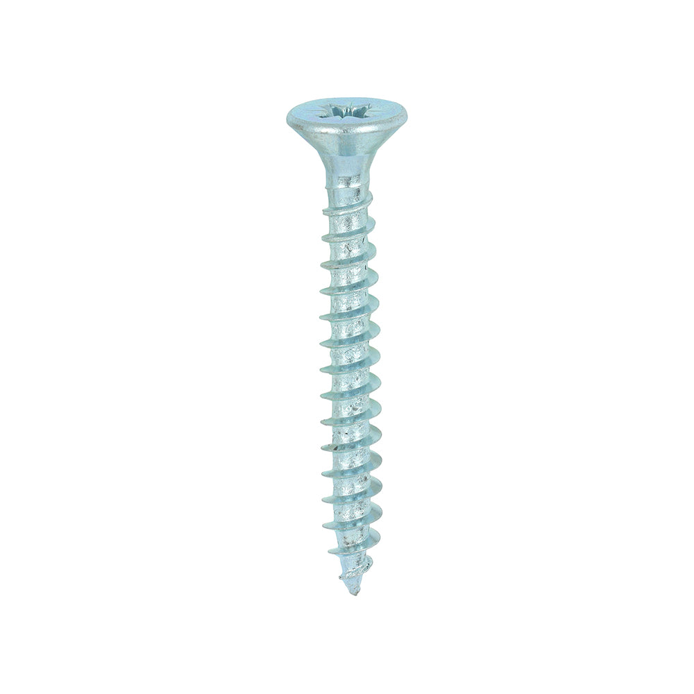 Solo Woodscrew PZ3 CSK Zinc - 6.0 x 50 | Box of 200