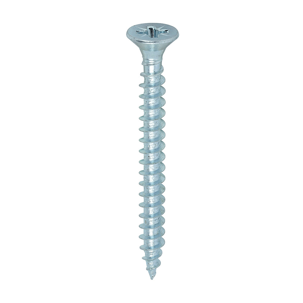 Solo Woodscrew PZ3 CSK Zinc - 6.0 x 60 | Box of 200