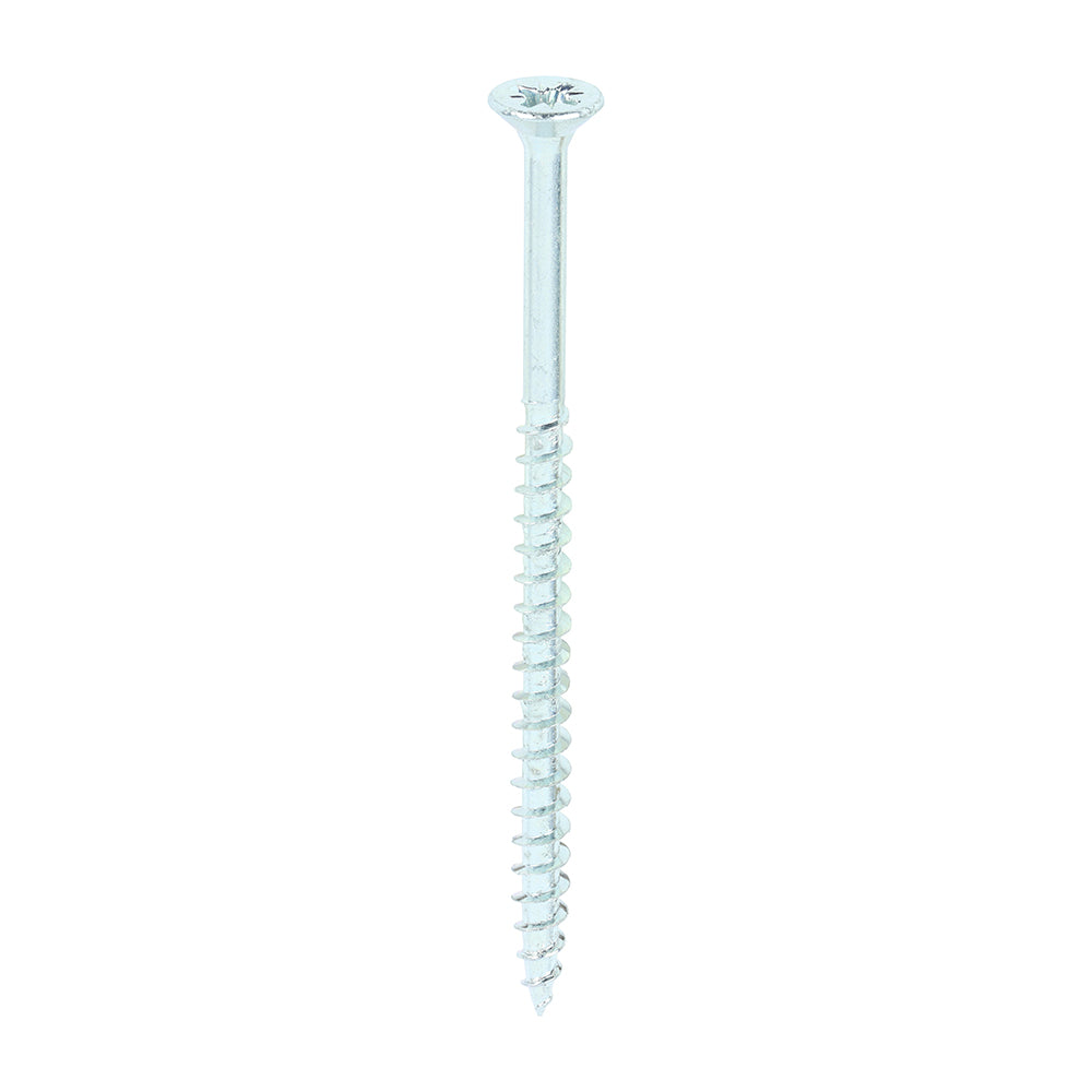 Solo Woodscrew PZ3 CSK Zinc - 6.0 x 100 | Box of 100