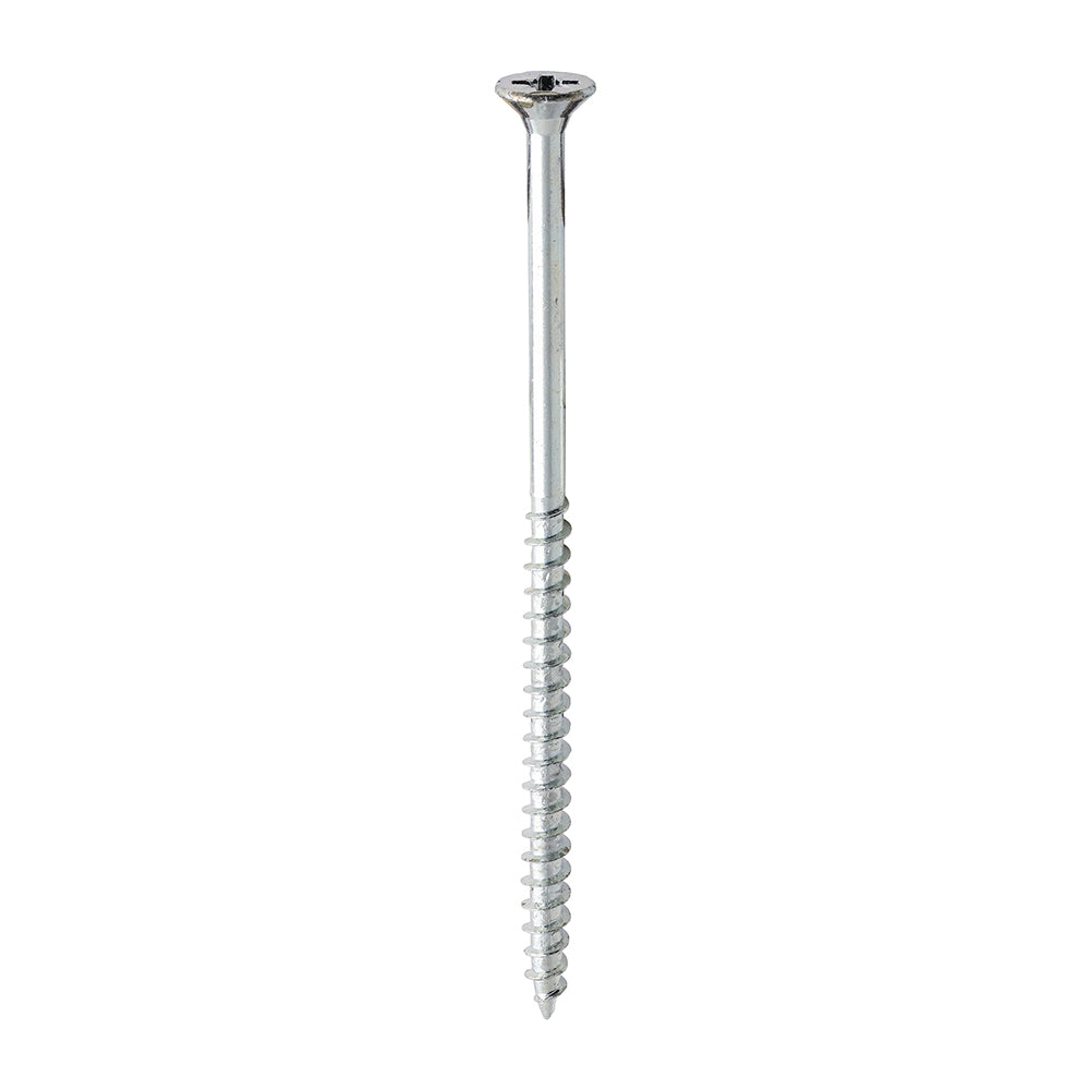 Solo Woodscrew PZ3 CSK Zinc - 6.0 x 120 | Box of 100