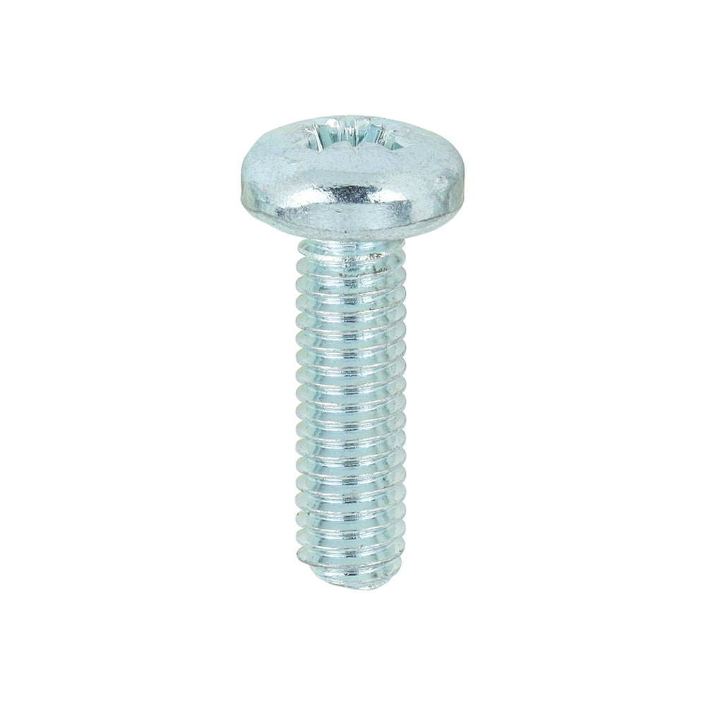 Machine Screw PZ3 PAN Zinc - M6 x 20 | Box of 100
