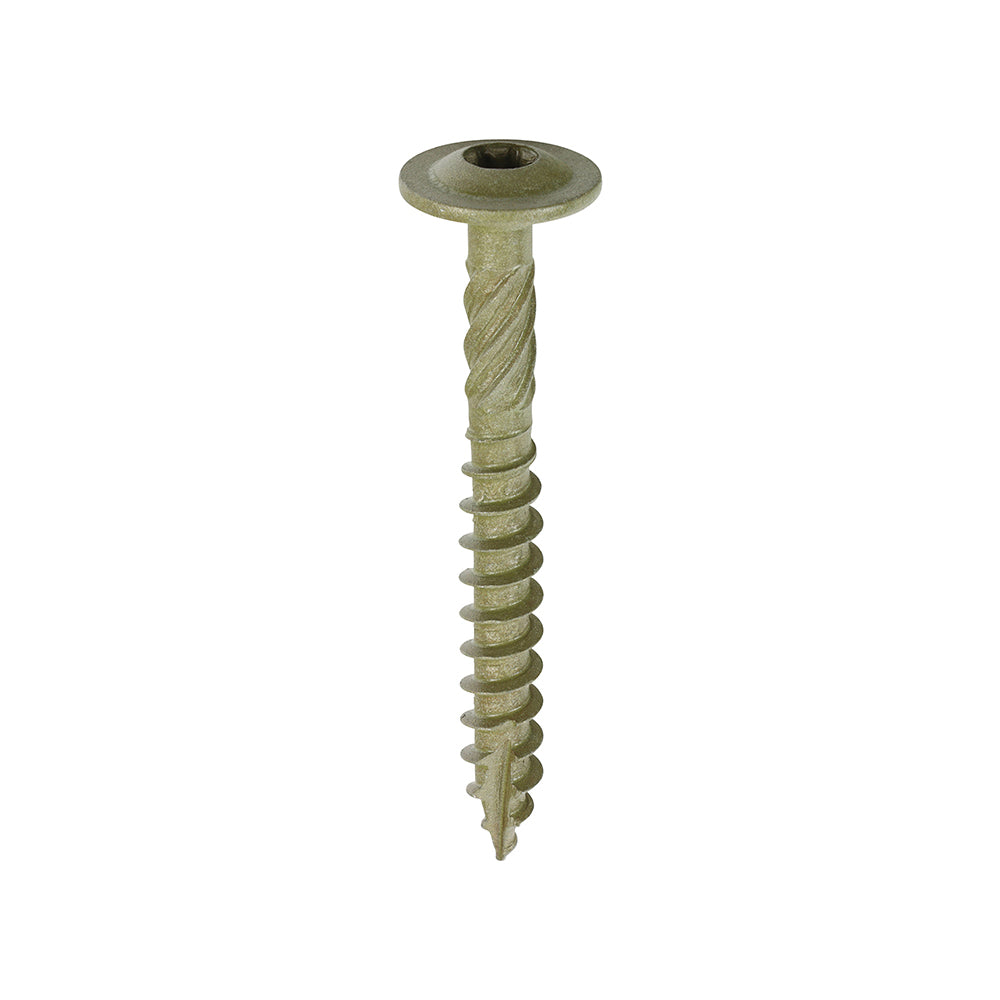 Timber Frame Screw WAFER Green - 6.7 x 60 | Box of 50