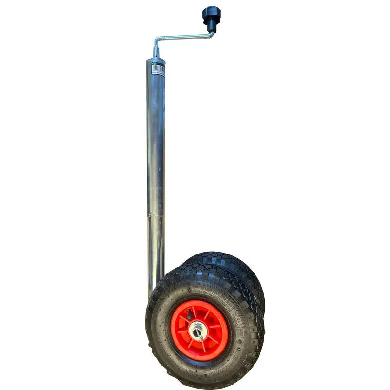 Gwaza Jockey Wheel Pneumatic Twin Tyre 48mm 200 kg NWL