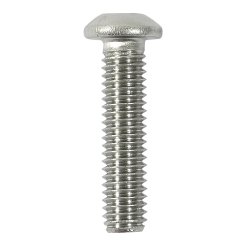 Button Socket Screws A2 SS - M6 x 12 | Bag of 10