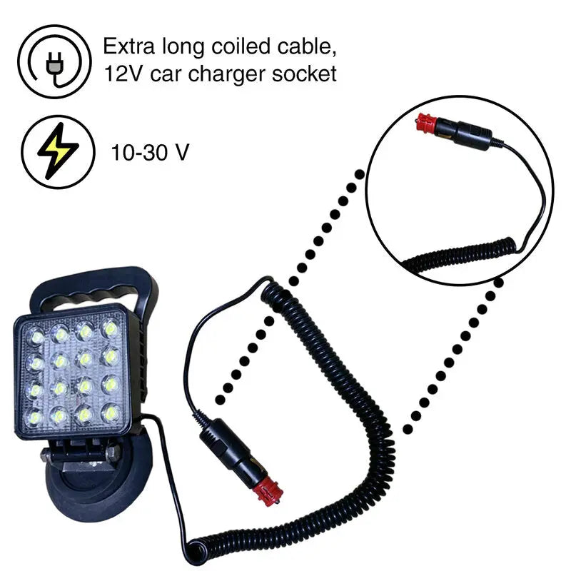 Worklamp LED 9" High Power 2800LM 10/30V 48W