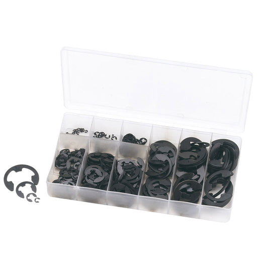 Draper E-Clip Assortment (300 Piece)