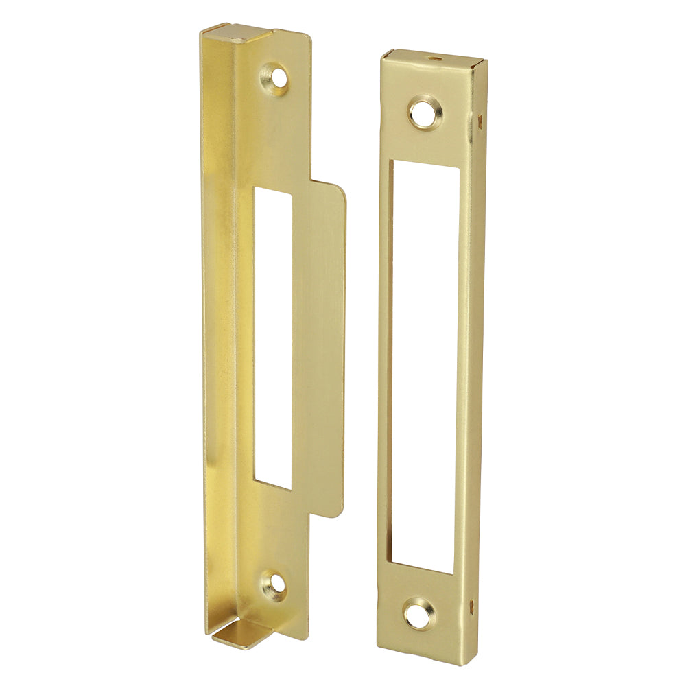 3L Sash Rebate Kit E. Brass - 13mm | Plain Bag