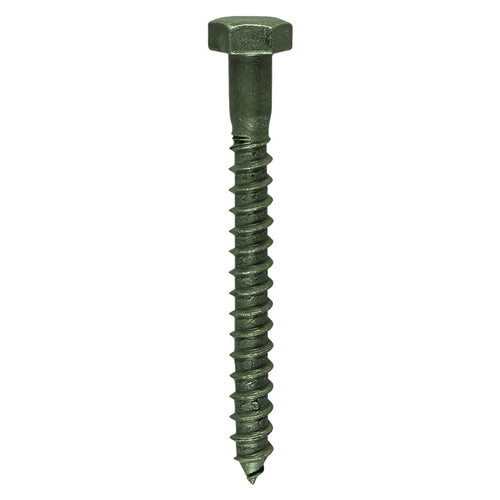 Coach Screw DIN 571 - Green - 6.0 x 75 | Bag of 10