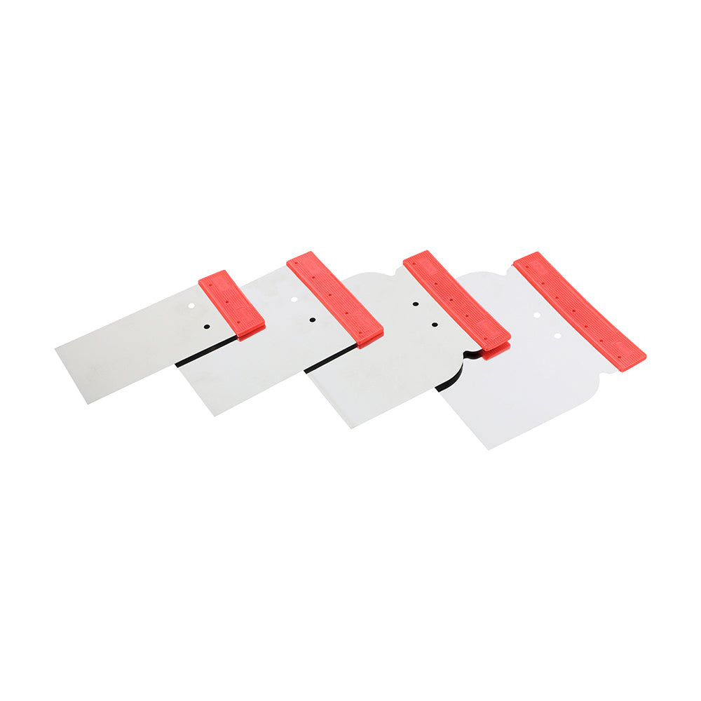 Surface Prep Filling Knife Set - 4pcs | Bag of 4