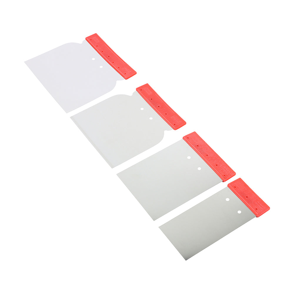 Surface Prep Filling Knife Set - 4pcs | Bag of 4