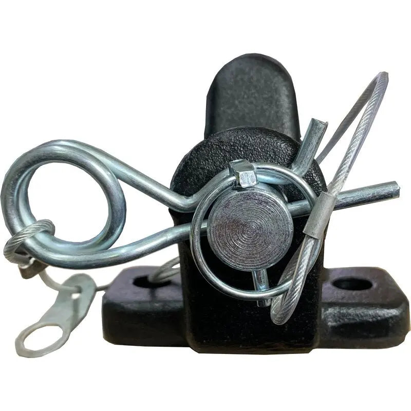 Tow Hitch Dual Extended Ball 3500kg Black