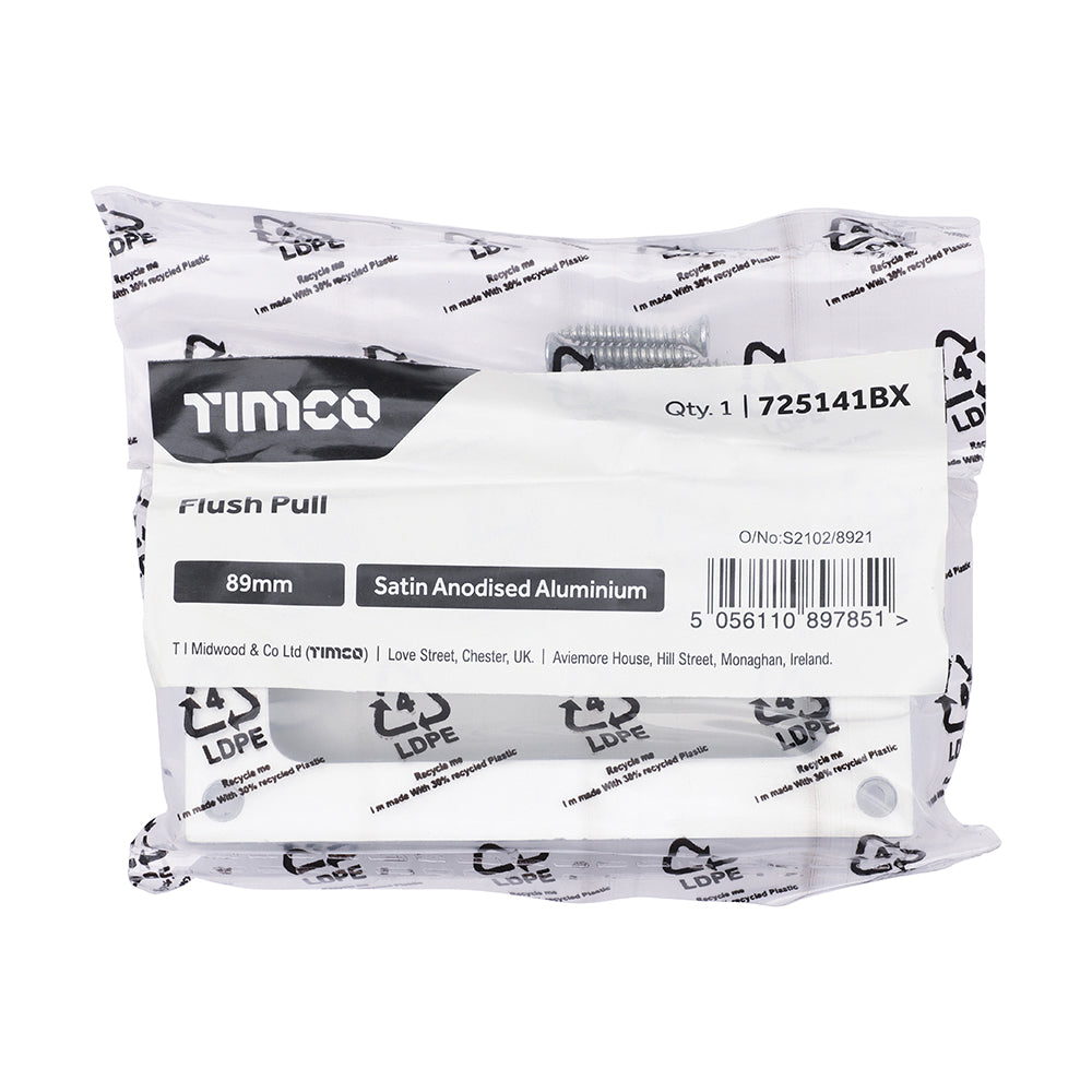 Flush Pull SAA - 89mm | TIMpac