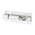 Timco Straight Barrel Bolt - Satin Anodised Aluminium | 50 x 25 Timco