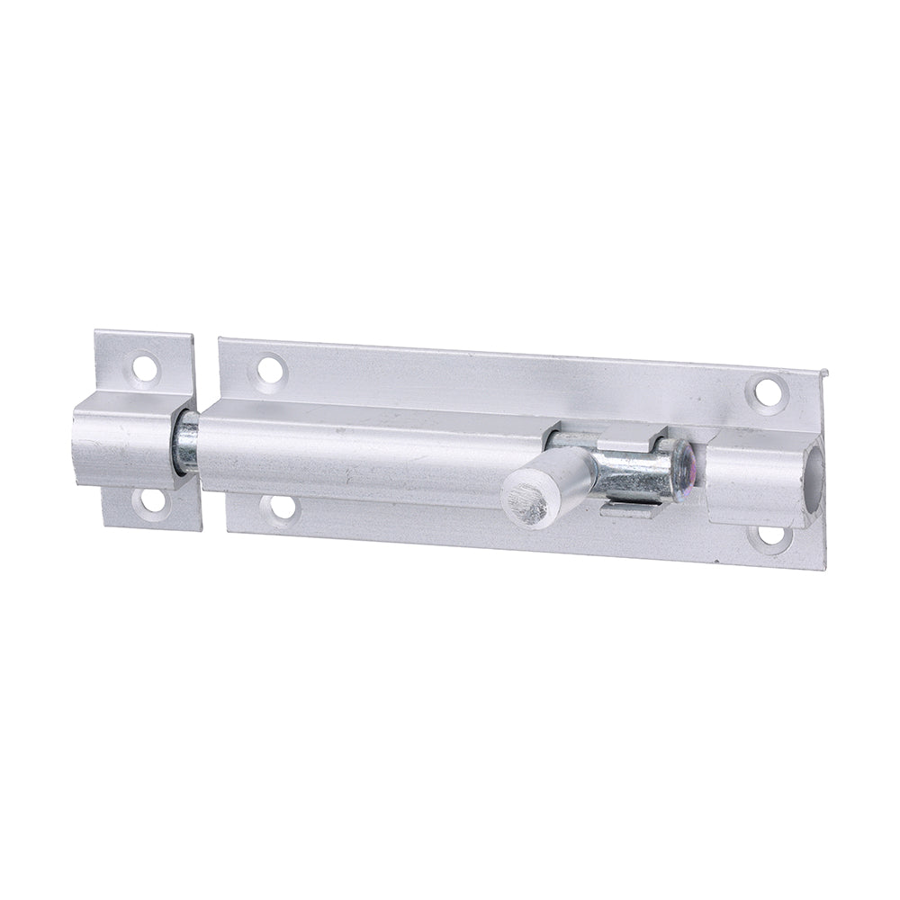 Timco Straight Barrel Bolt - Satin Anodised Aluminium | 75 x 25 Timco