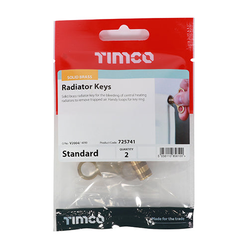 Radiator Keys - Standard | TIMpac of 2