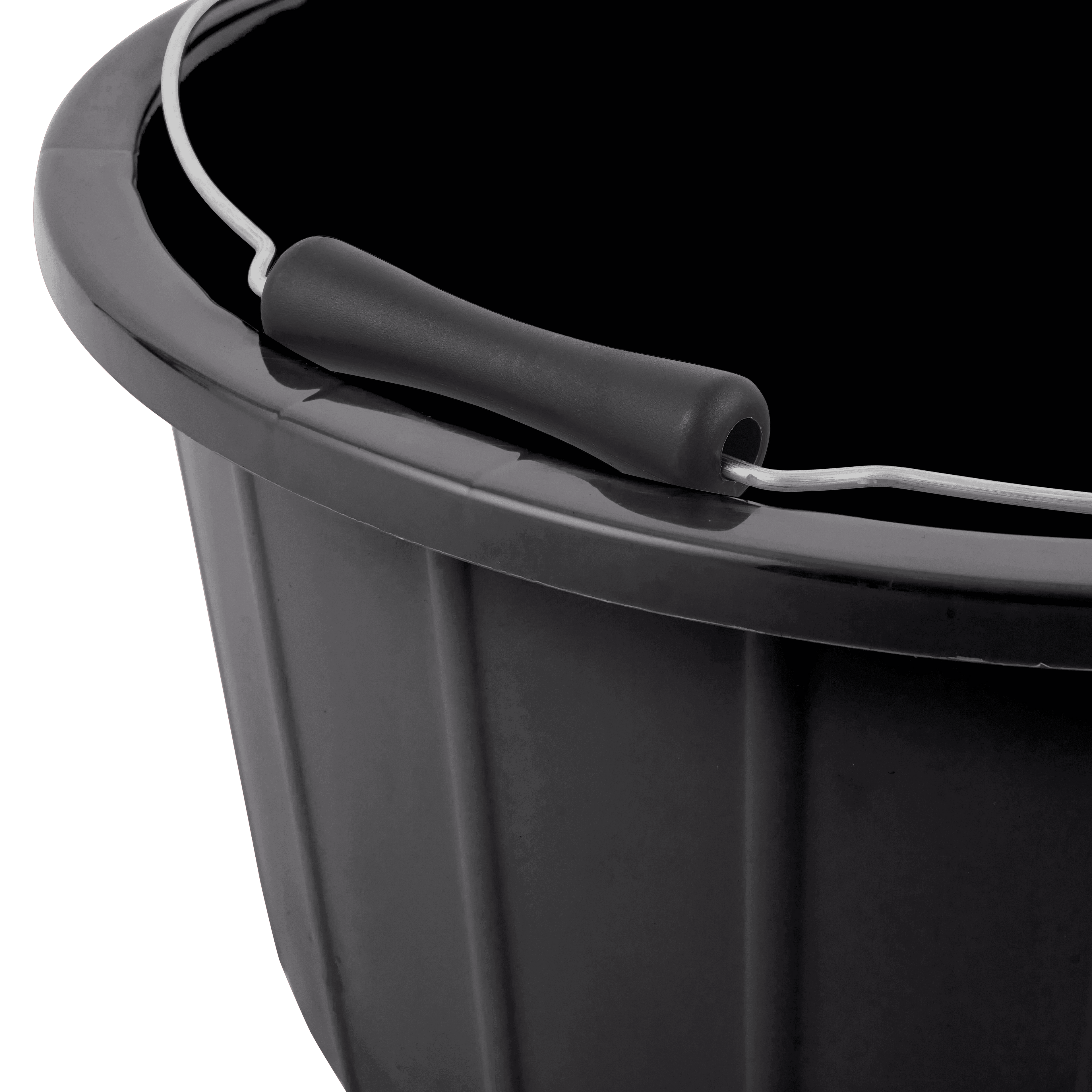 Gorilla Premium Shallow Bucket 15L - Black