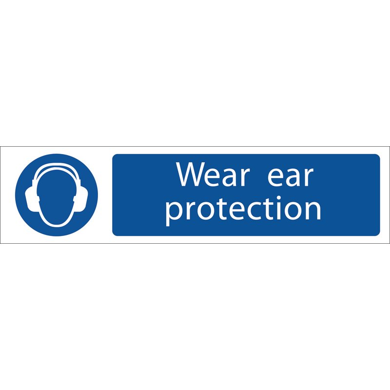 Ear Protection Sign