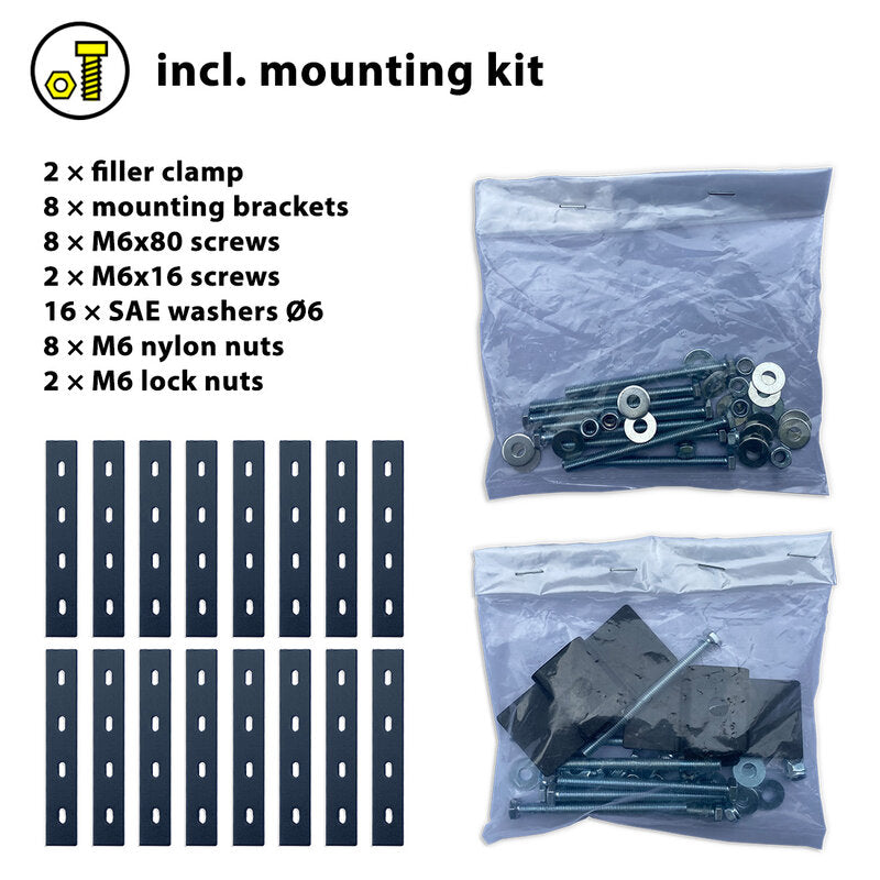 ATV Basket - Front & Rear with Mounts