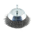 Timco Drill Cup Brush - Crimped Steel Wire | 75mm Timco