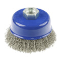 Timco Angle Grinder Cup Brush - Crimped Stainless Steel | 75mm Timco