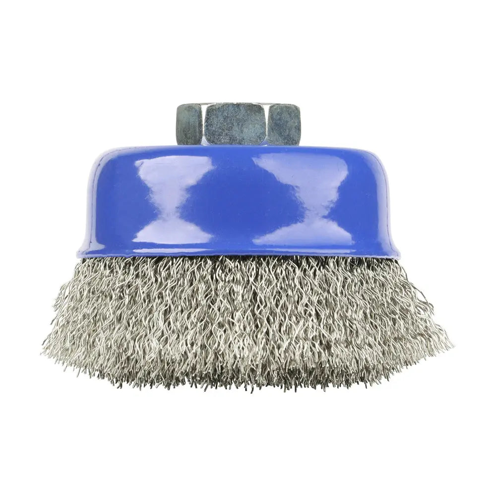 Timco Angle Grinder Cup Brush - Crimped Stainless Steel | 75mm Timco