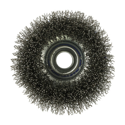 Timco Angle Grinder Cup Brush - Crimped Stainless Steel - Diameter mm 75 - Wire Thickness mm 0.5