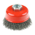 Timco Angle Grinder Cup Brush - Crimped Steel Wire | 75mm Timco