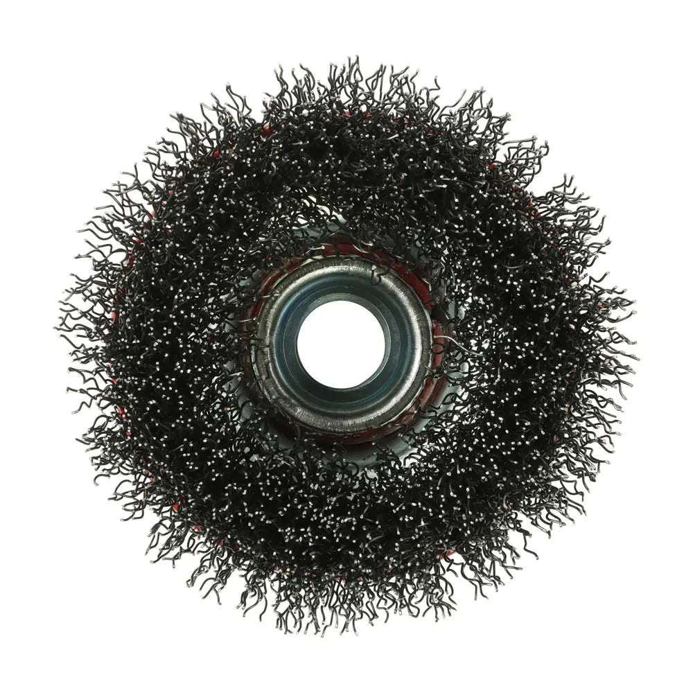Timco Angle Grinder Cup Brush - Crimped Steel Wire | 75mm Timco