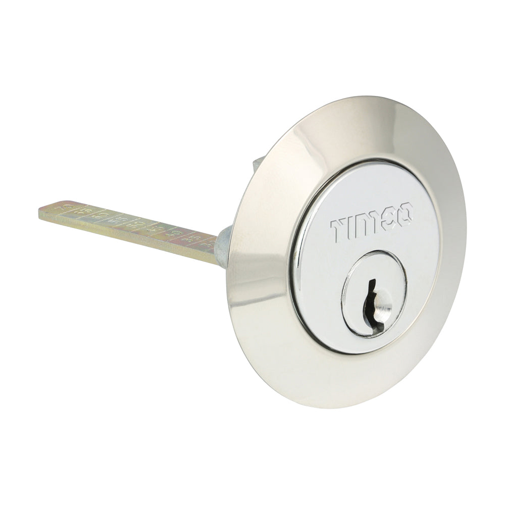 Rim Cylinder Chrome - 32mm | Box