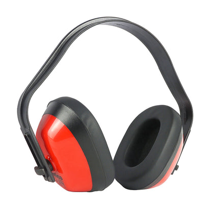 Timco Ear Defenders - 27.6dB - One Size - Red - Foam