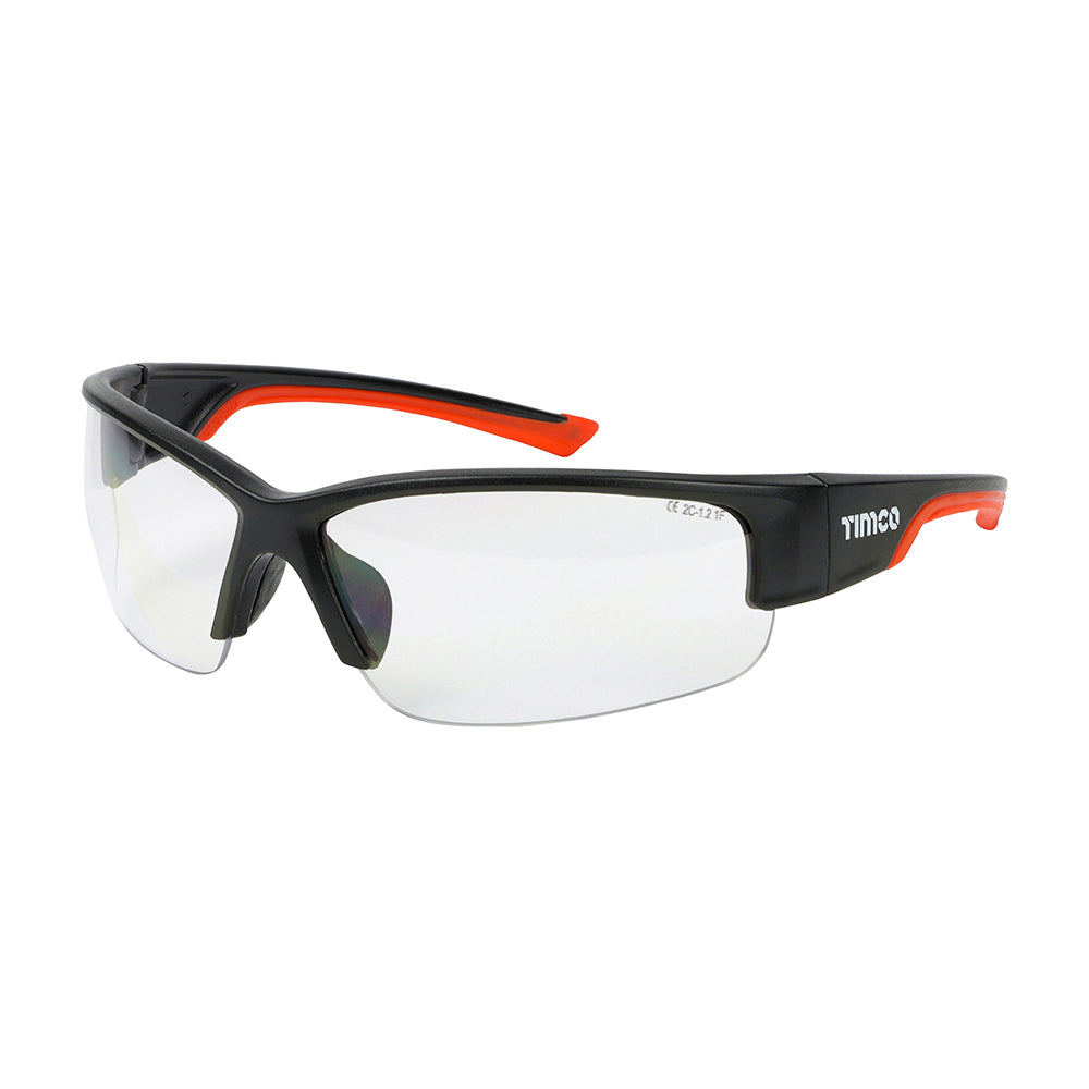 Timco Premium Safety Glasses - Clear Timco