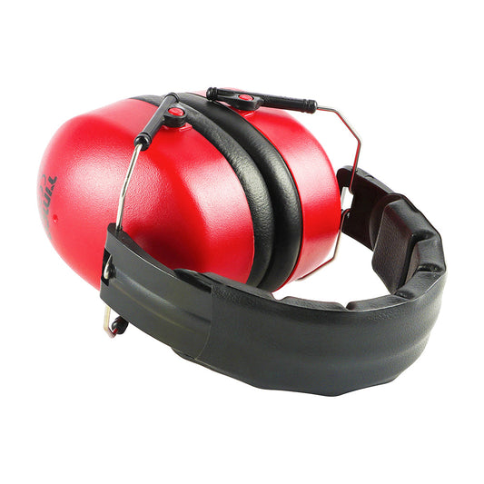 Timco Foldable Ear Defenders - 30.4dB - One Size - Red - Foam