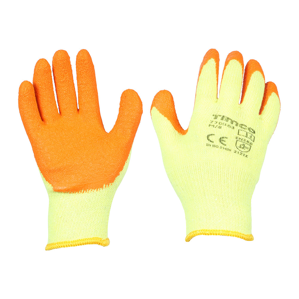 Eco Glove Latex Crinkle Bulk - Medium | Bag of 12