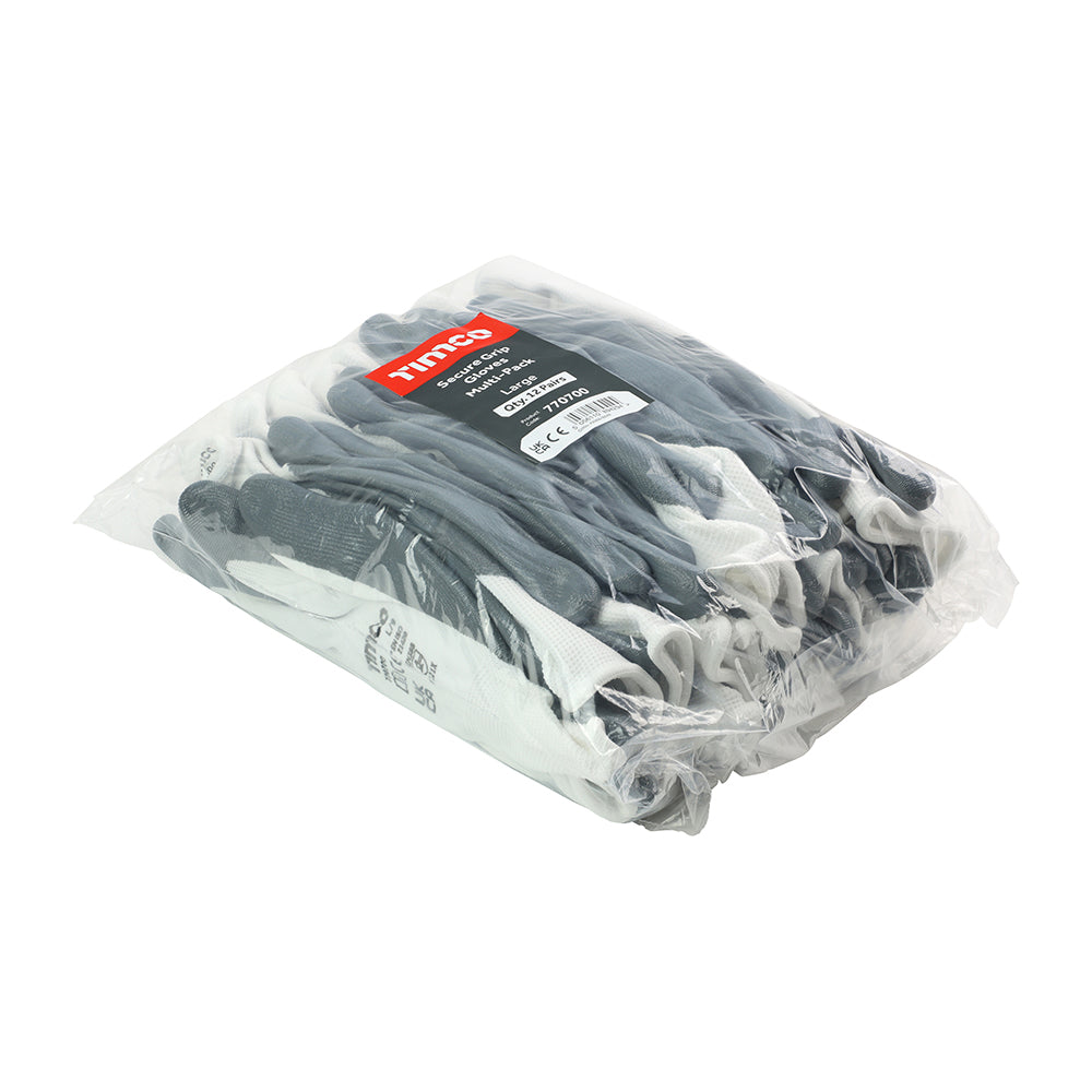 SecureGrip Glove Nitrile MPack - Large | Bag of 12