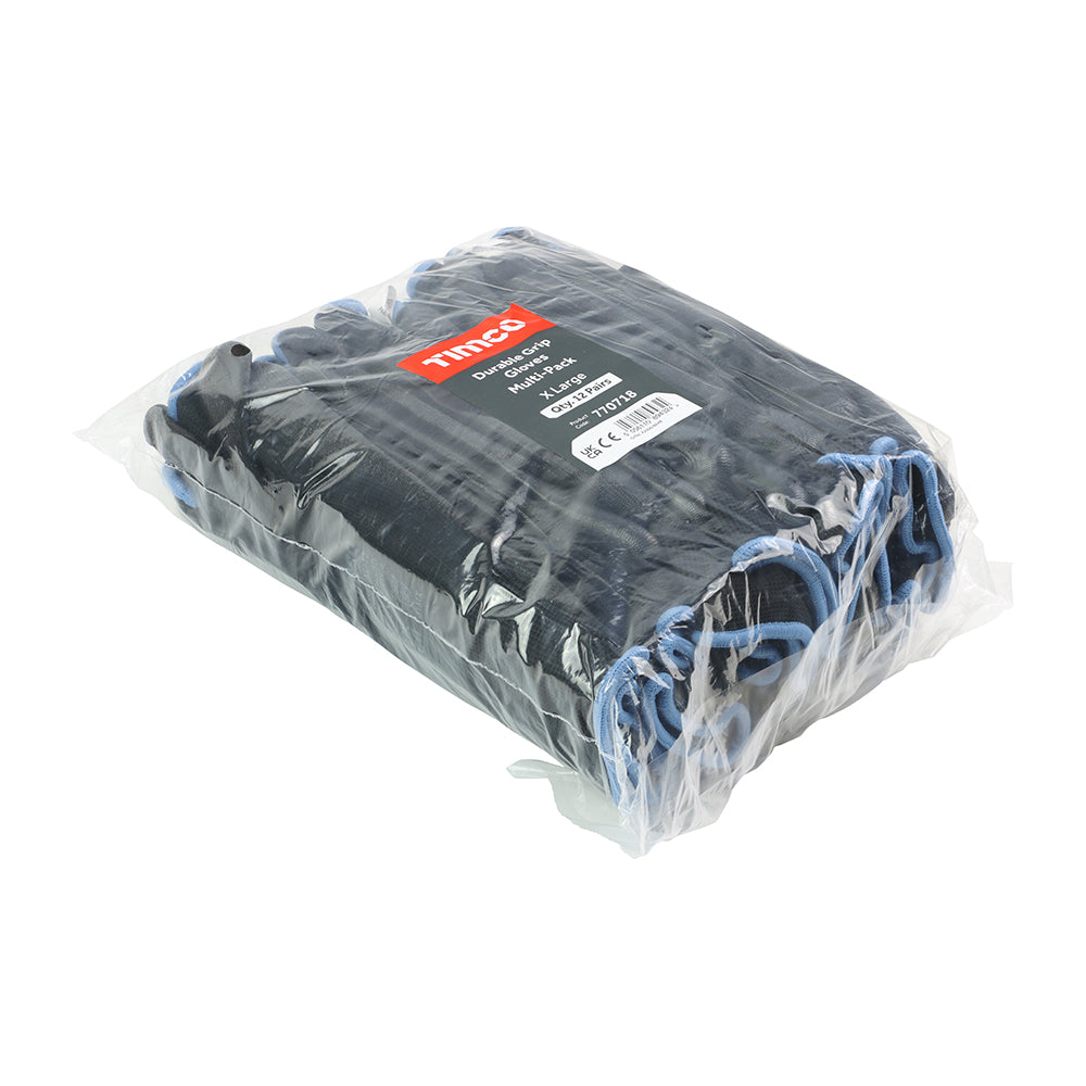 Durable Grip Glove PU MPack - X Large | Bag of 12