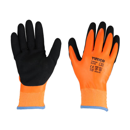 Timco Aqua Thermal Grip Glove - Sandy Latex Coated Polyester