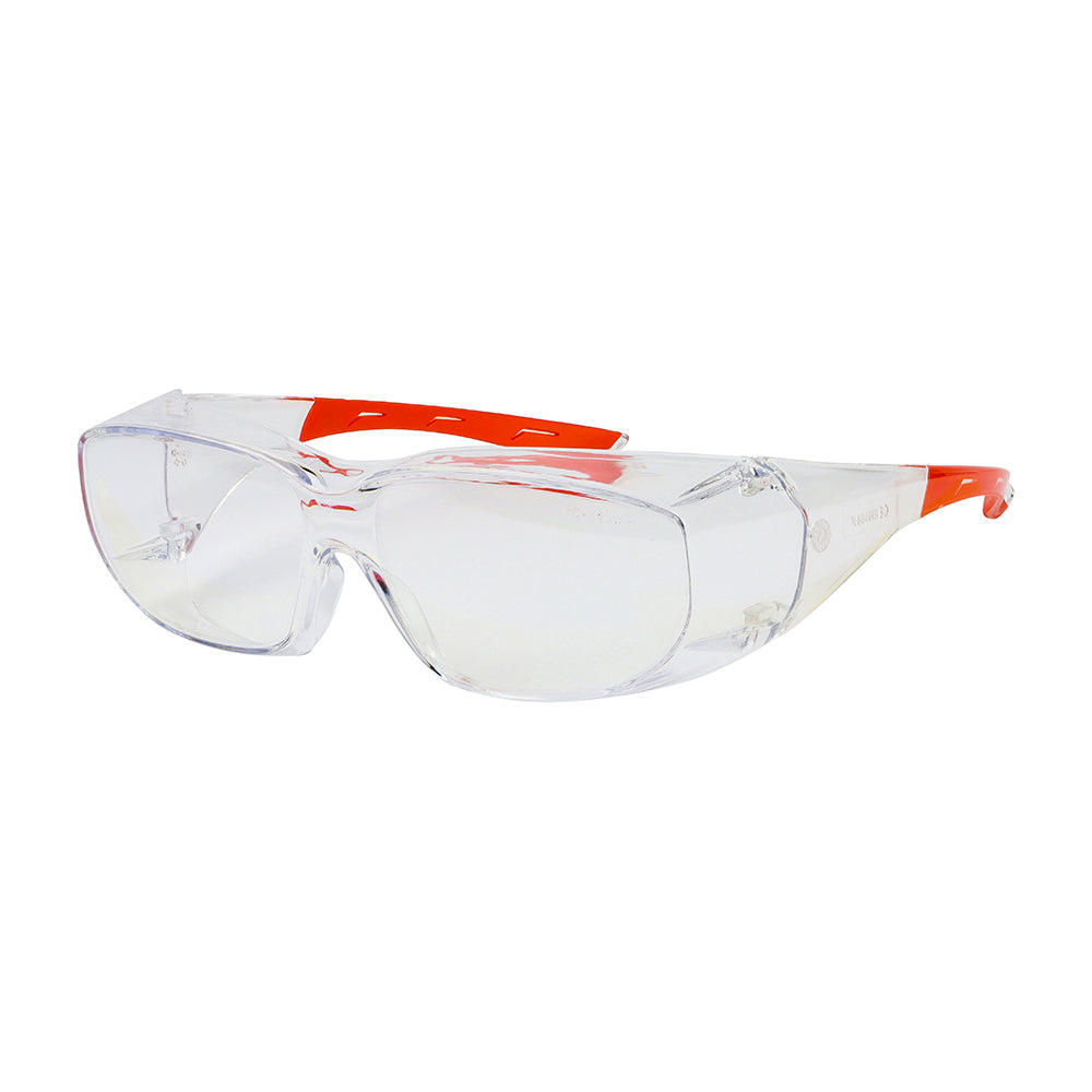 Slimfit Overspecs Safety Glasses - Clear