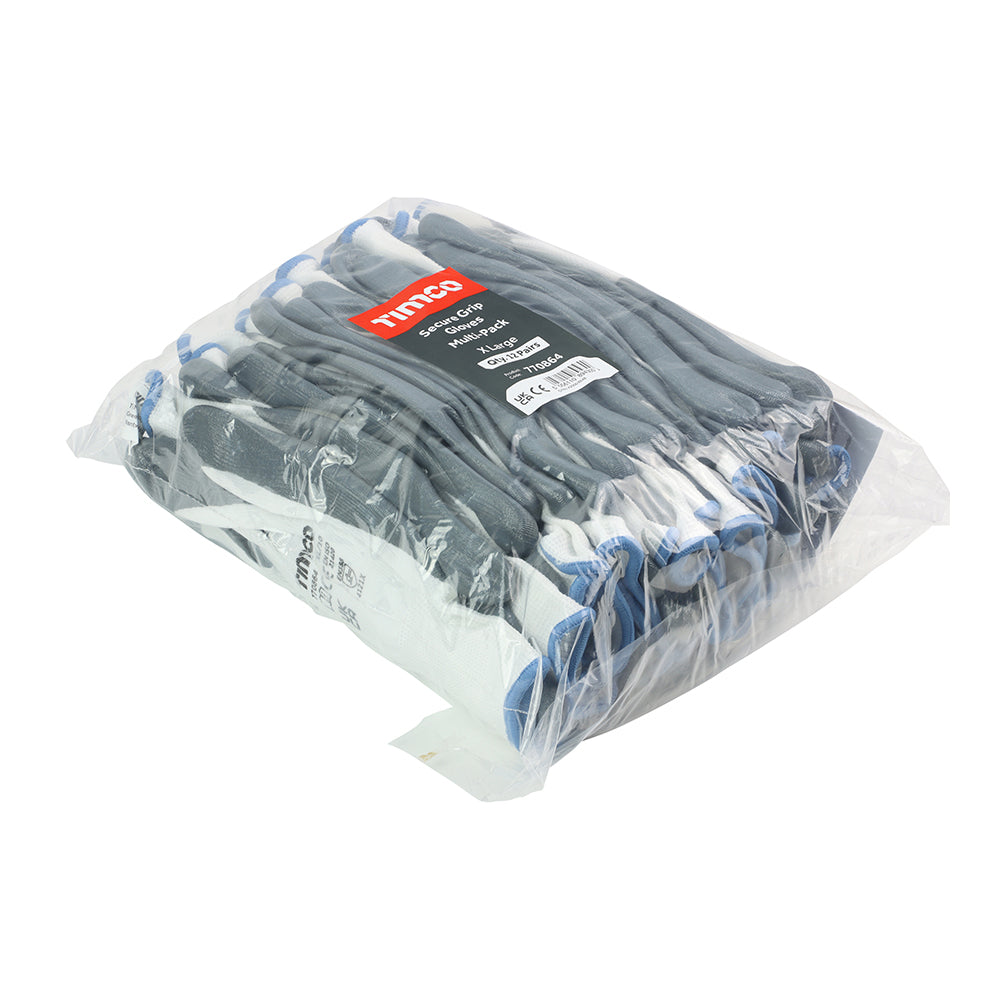 SecureGrip Glove Nitrile MPack - X Large | Bag of 12