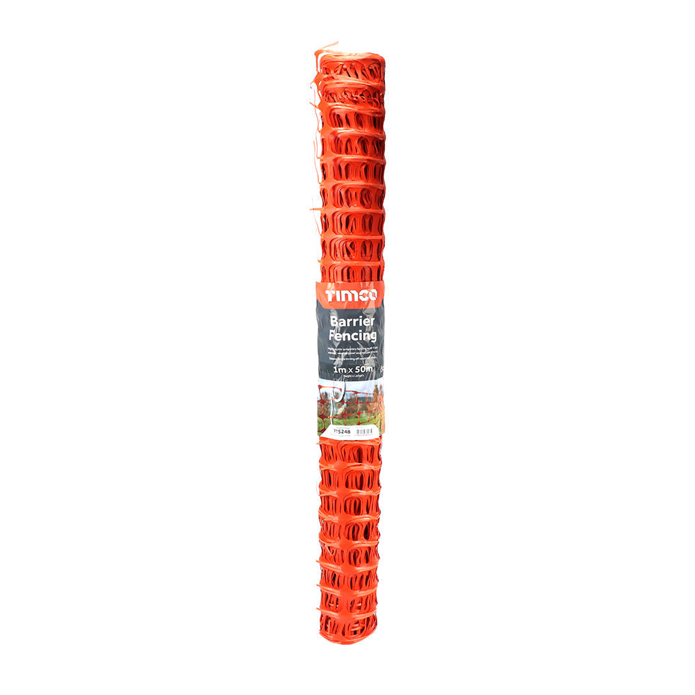 Timco Barrier Fencing - Orange Timco