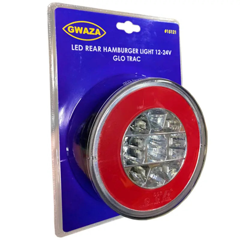 Lamp Rear Trailer LED Hamburger 12-24V GLO TRAC