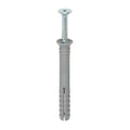 Nylon Hammer Fixing - BZP - 8.0 x 60 | Box of 100