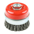 Timco Angle Grinder Cup Brush - Twisted Knot Steel Wire | 80mm Timco